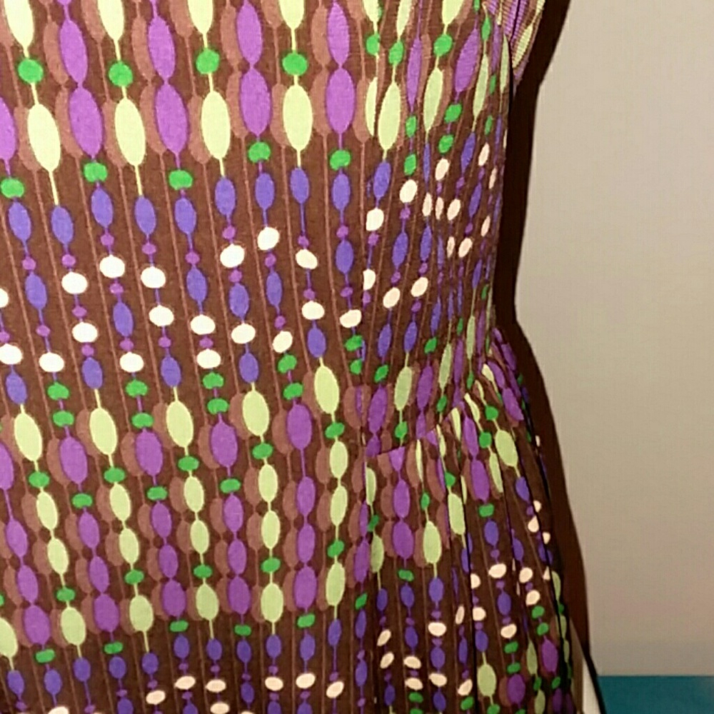 70s Pattern Dress - Picture 8 of 8